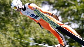 Kamil Stoch pracuje nad pozycją najazdową