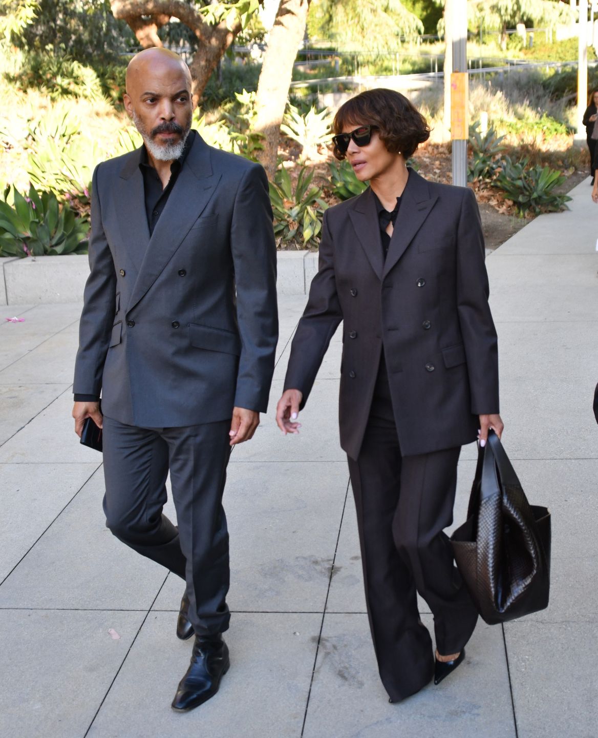 Halle Berry i Van Hunt przybyli w poniedziałek do Sądu