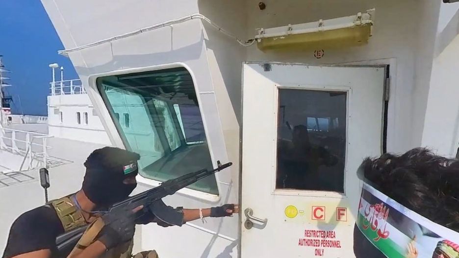 Huti porywają statek towarowy należący do izraelskiej firmy na Morzu Czerwonym