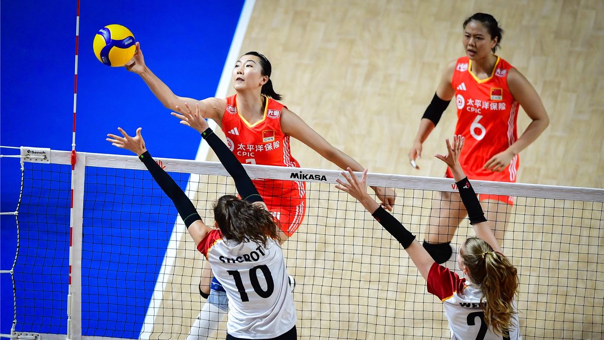 Zdjęcie okładkowe artykułu: Materiały prasowe / FIVB / Na zdjęciu: mecz Chiny - Niemcy