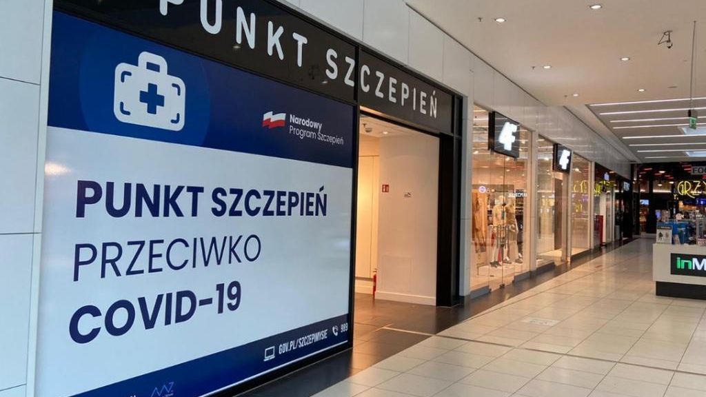 Punkt sczepień otwarto m.in. w szczecińskim centrum handlowym Galaxy