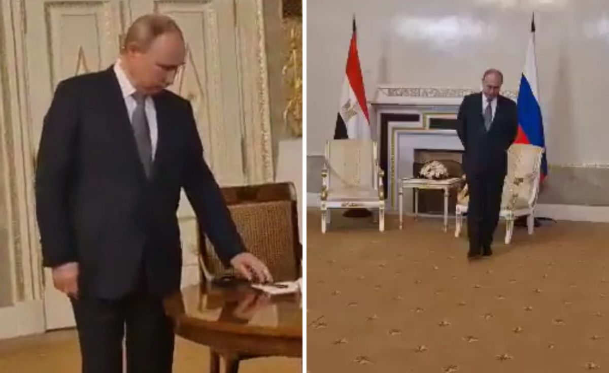 Putin samotny i zniecierpliwiony