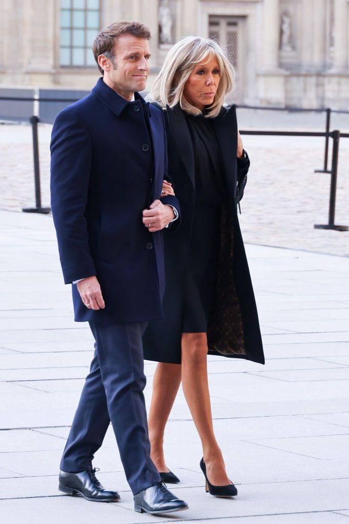 Emmanuel Macron i Brigitte Macron