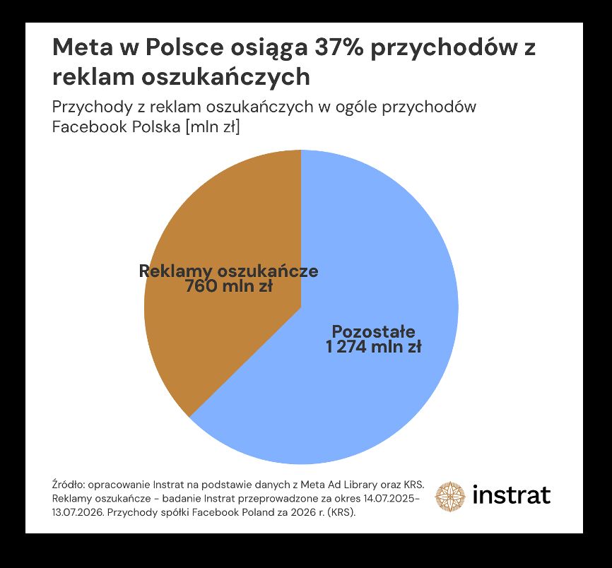 Przychody Mety w Polsce