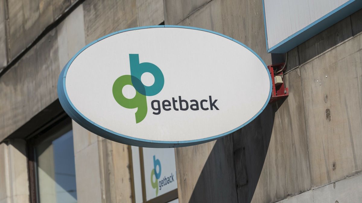 Na zdjęciu logo spółki GetBack