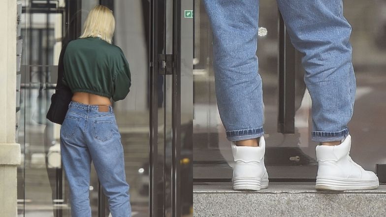 Lil Masti wypełnia obowiązki influencerki, paradując z aparatem po Warszawie