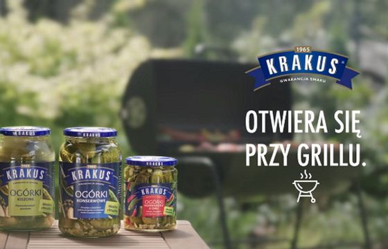 Krakus w reklamach "otwiera się na grilla"