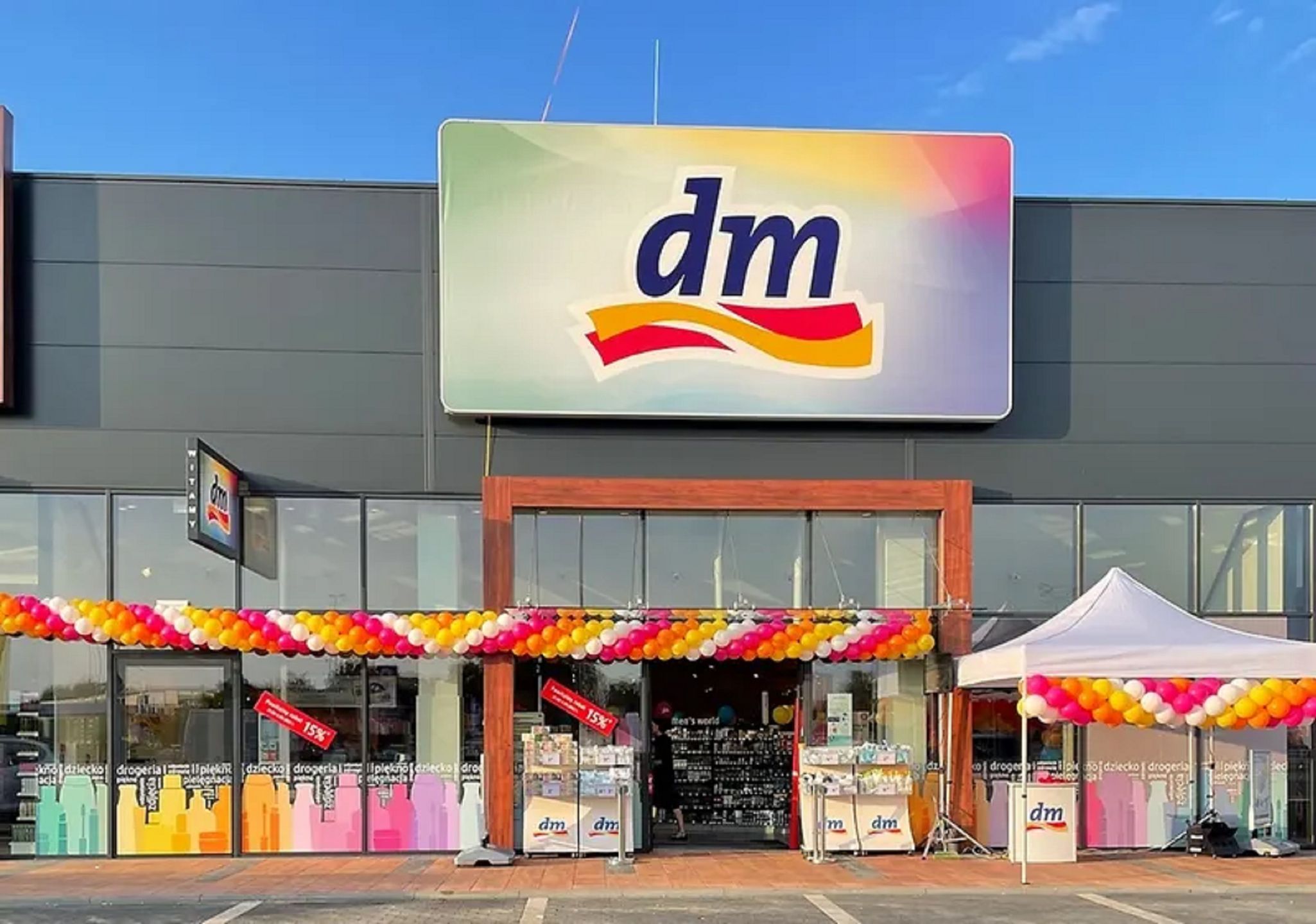 dm otwiera drogerie w Warszawie