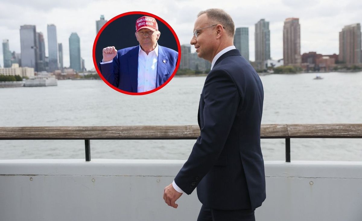 Andrzej Duda, Donald Trump, polityka, usa, joe biden, zgromadzenie ogólne onz Padło pytanie o spotkanie z Trumpem. Duda odpowiada