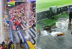 Gigantyczna ulewa w Niemczech. Kibice Euro 2024 w Dortmundzie nie mieli łatwo