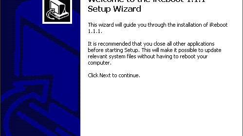 iReboot - restartowanie komputera do wybranego systemu 1