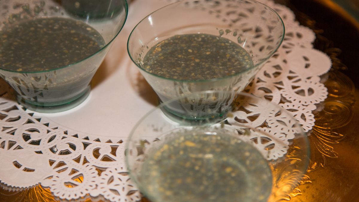 Papka z niebieskiej kukurydzy