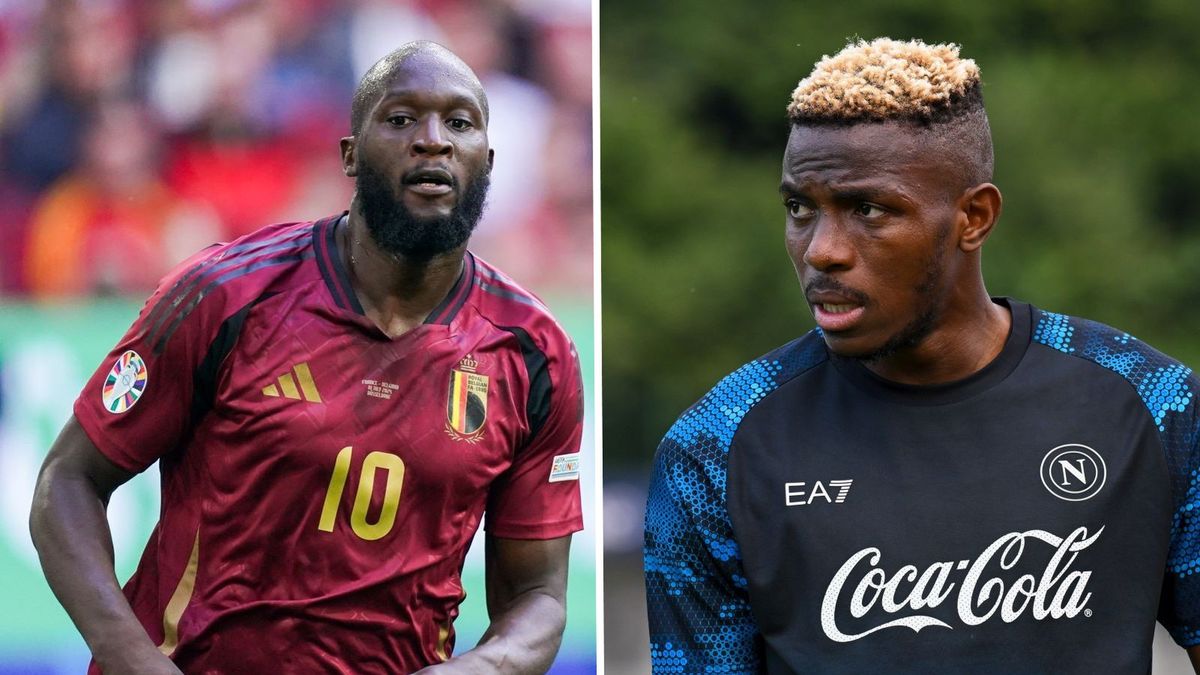 Getty Images / Joris Verwijst/BSR Agency/Getty Images/SSC NAPOLI/SSC NAPOLI via Getty Images / Na zdjęciu od lewej: Romelu Lukaku i Victor Osimhen