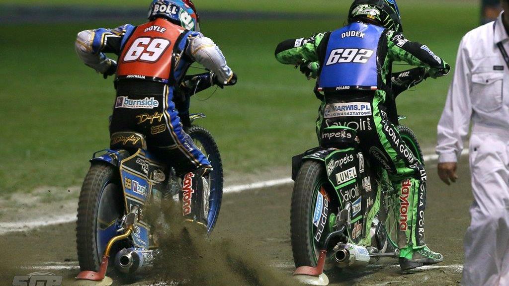 Jason Doyle i Patryk Dudek na starcie