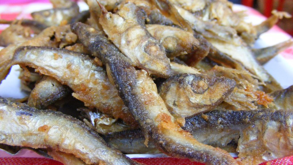 Witlinek poddany obróbce wysuszającej mięso