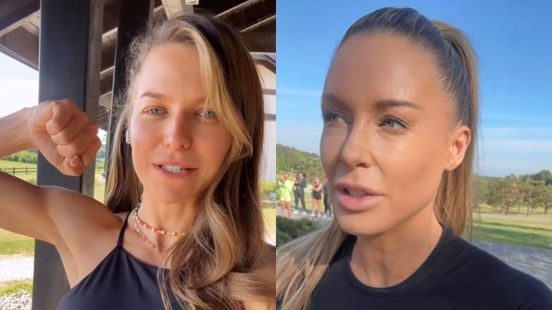 Małgorzata Rozenek wybrała się na obóz Anny Lewandowskiej
