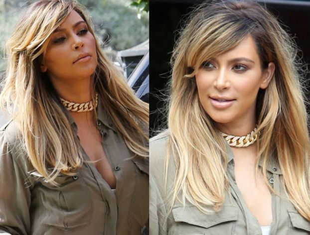 Kim Kardashian BLONDYNKĄ! (FOTO)