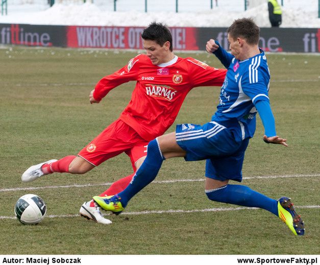 Mariusz Stępiński został najmłodszym strzelcem Widzewa w ekstraklasie