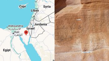 Najstarsza scena zabójstwa z inskrypcją w historii? Odkryto ją na Synaju