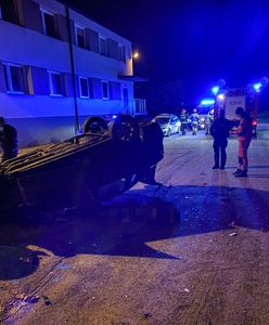 Tragiczna noc na drogach powiatu będzińskiego. Nie żyją dwie osoby