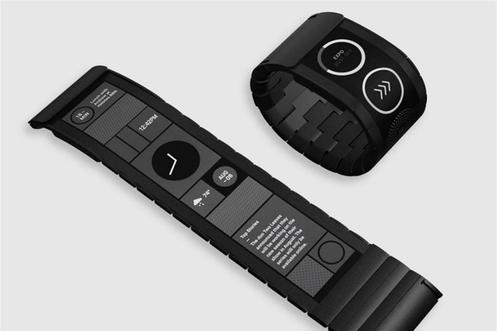Przyszłość należy do giętkiej elektroniki. Bransoleta z elastycznym ekranem odmieni oblicze wearables 2