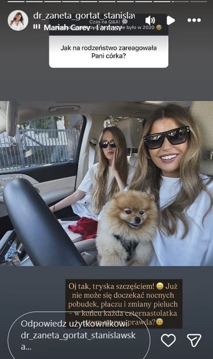 Żaneta Gortat zdradza, jak jej córka zareagowała na ciążę mamy