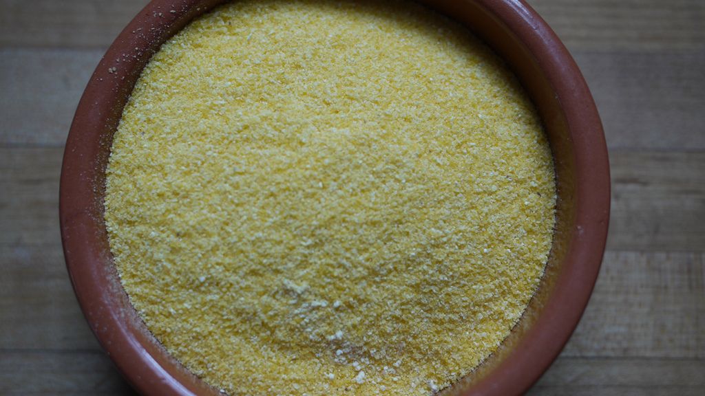 Kasza z żółtej kukurydzy