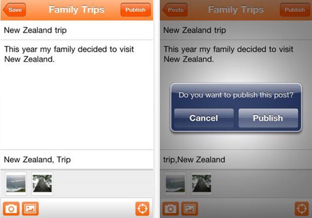 Blogger w App Store 2