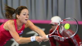 Radwańska - Flipkens na żywo!