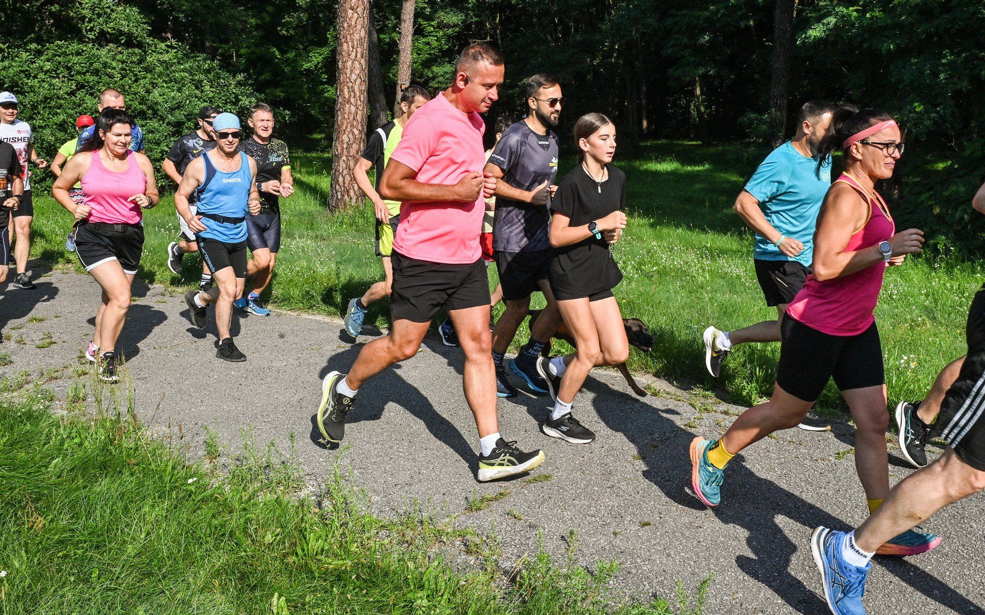 Tradycyjnie podczas Parkrun Bydgoszcz wszystkim dopisywały dobre humory