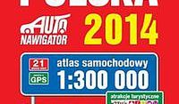 Polska 2014 Atlas samochodowy 1:300 000