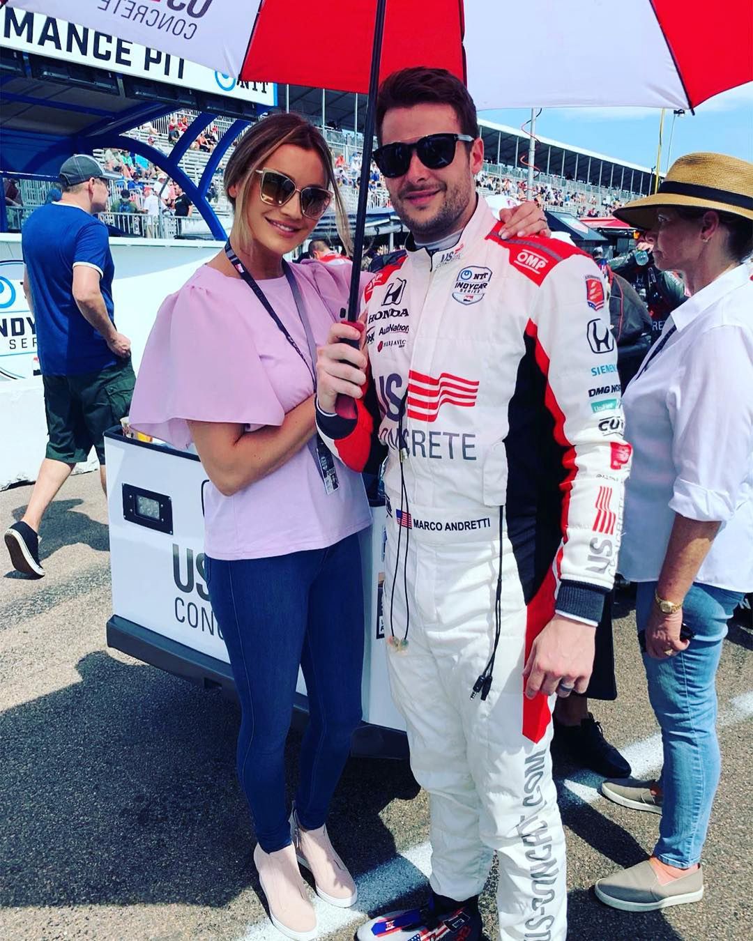 Marta Andretti i Marco Andretti