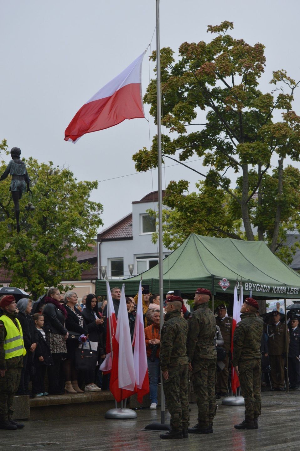 Przed rokiem uroczysta przysięga wojskowa odbyła się w Bełchatowie