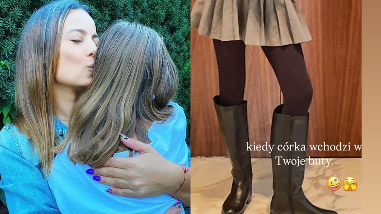 Anna Mucha pokazała córkę na Instagramie