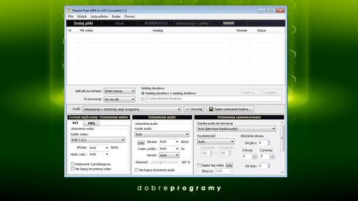 Pazera Free MP4 to AVI Converter