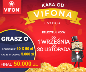 Loteria promocyjna "Kasa od Vifona"