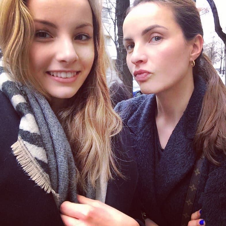Małgorzata Teodorska z córką