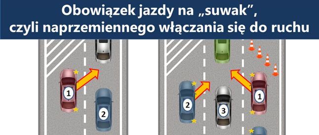 Z pewnością pomoże to przy trzech pasach zmieniających się jeden