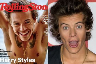 Harry Styles wyznaje w "Rolling Stone": "ODGRYZŁEM SOBIE JĘZYK PO GRZYBKACH! Tyle wspomnień..."