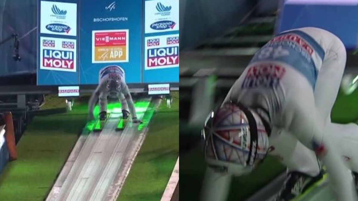 Problemy Austriaka na rozbiegu (screen)