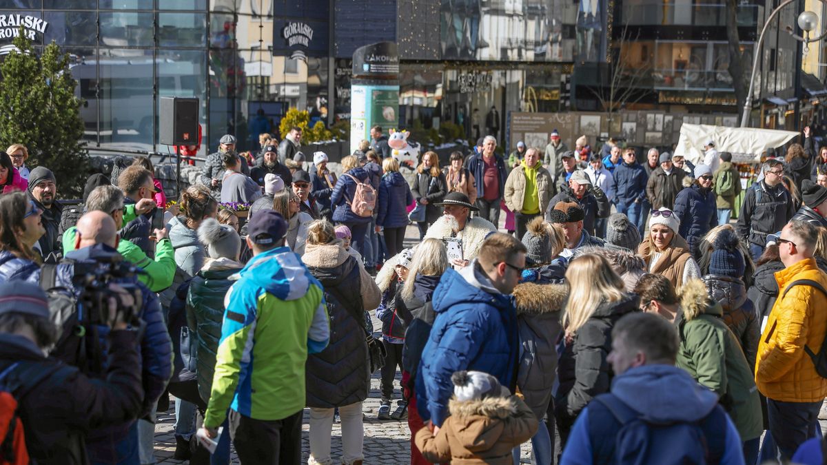 Krupówki w Zakopanem