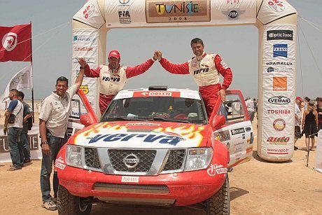 Hołowczyc czwarty w Tunezji