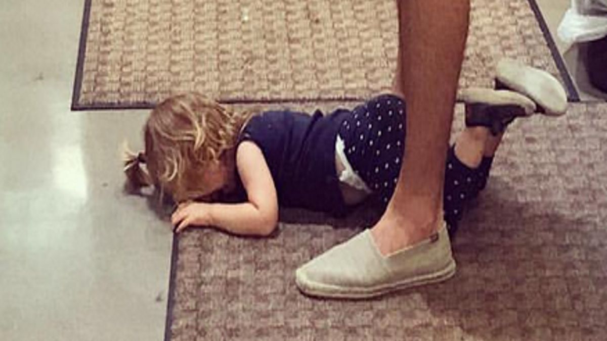 Atak złości kilkulatki