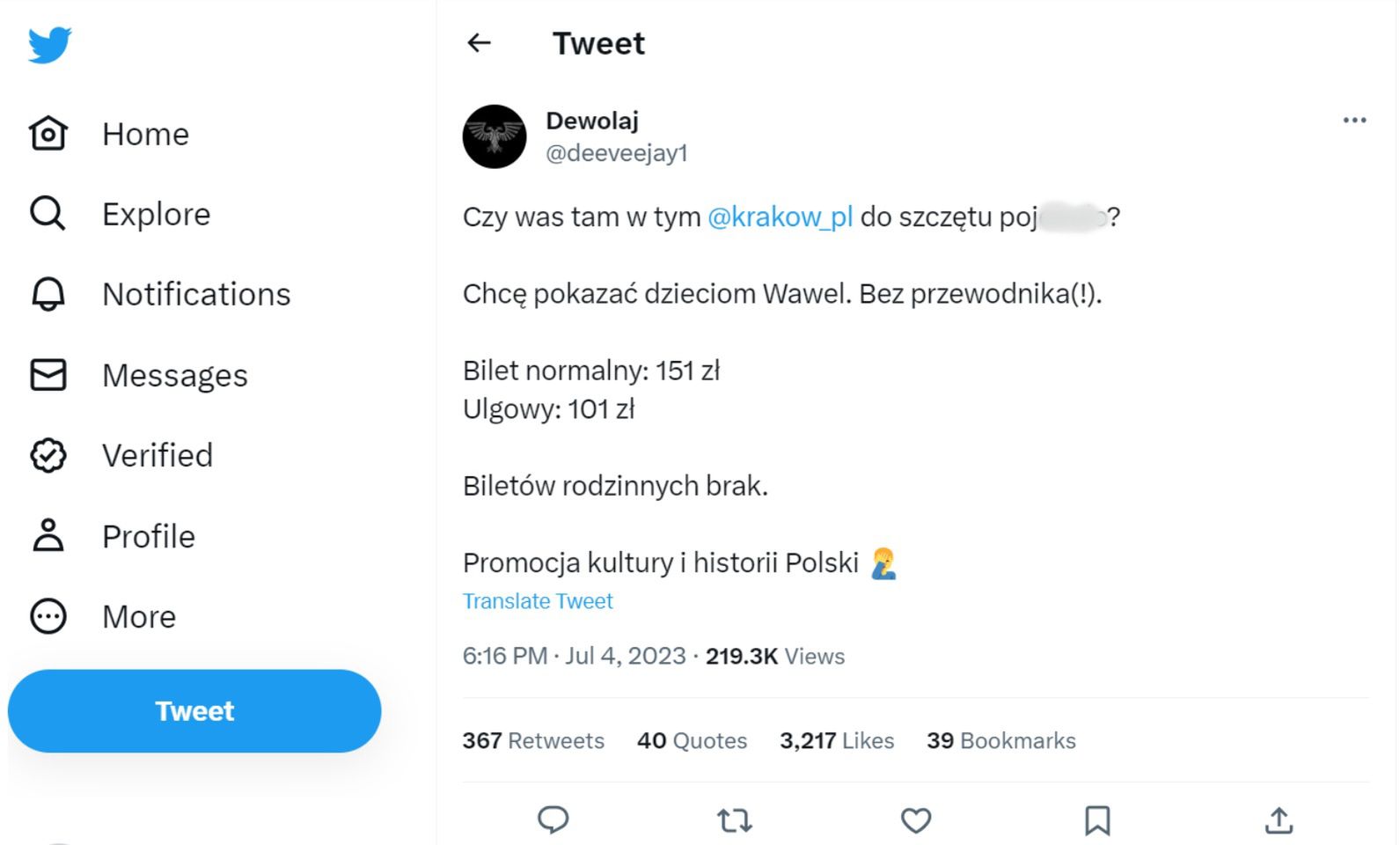 Oburzona turystka dodała wymowny wpis na Twitterze 