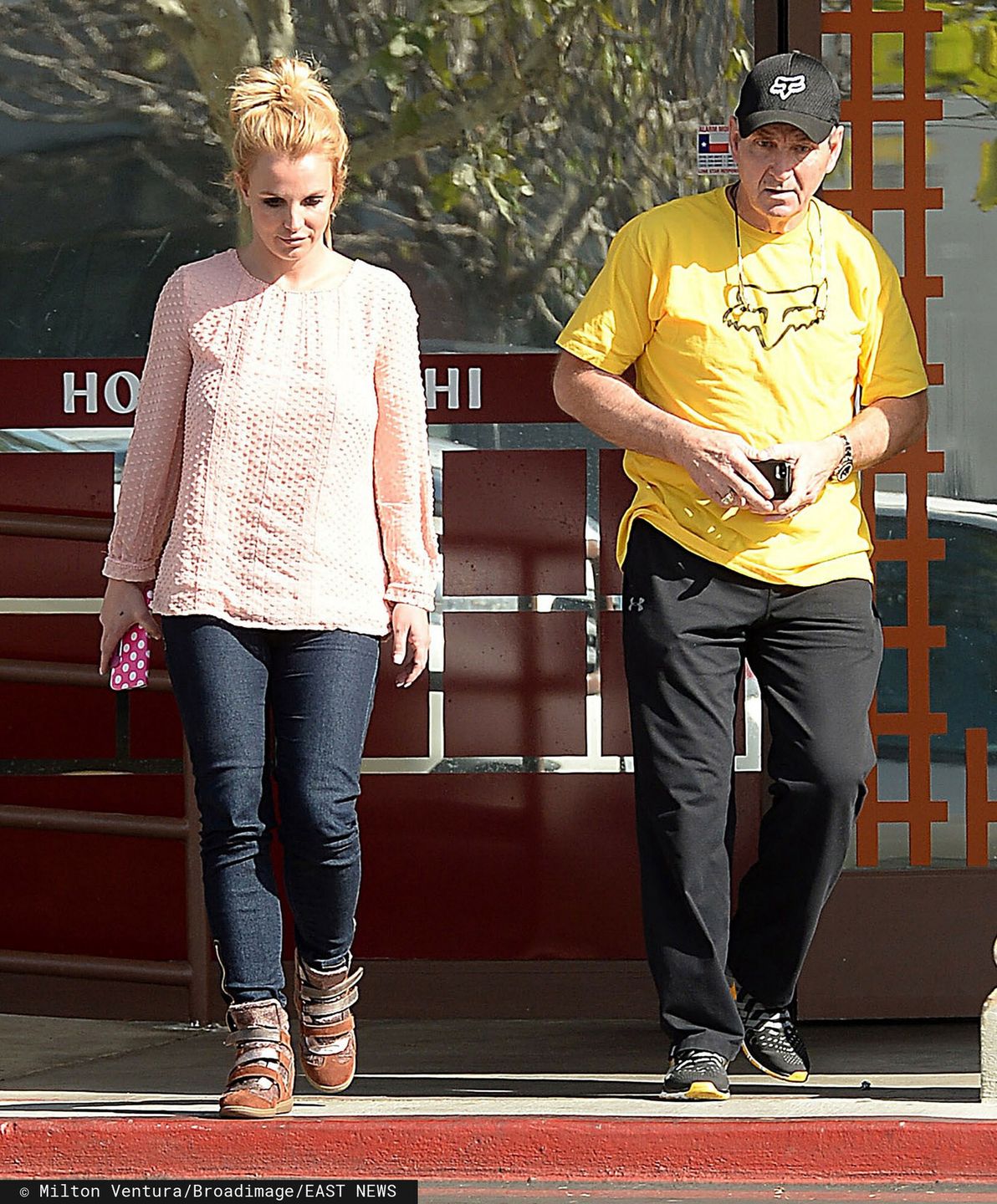 Britney Spears z ojcem Jamiem