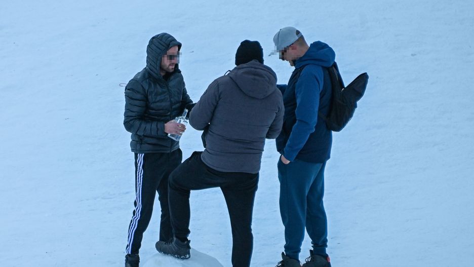 Mężczyźni nad Morskim Okiem