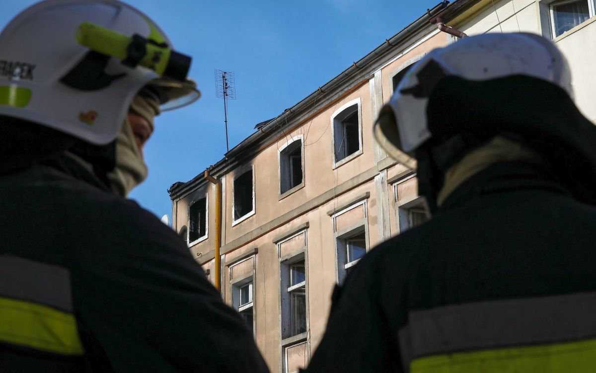 Tęgoborze (woj. małopolskie). Walentynkowa interwencja strażaków 