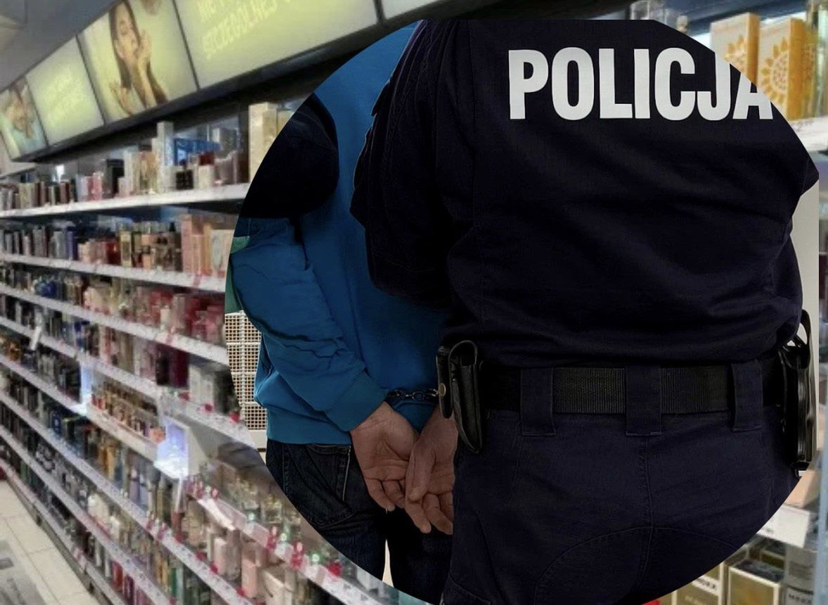 Złodziej perfum zatrzymany. Towar wrócił na półki