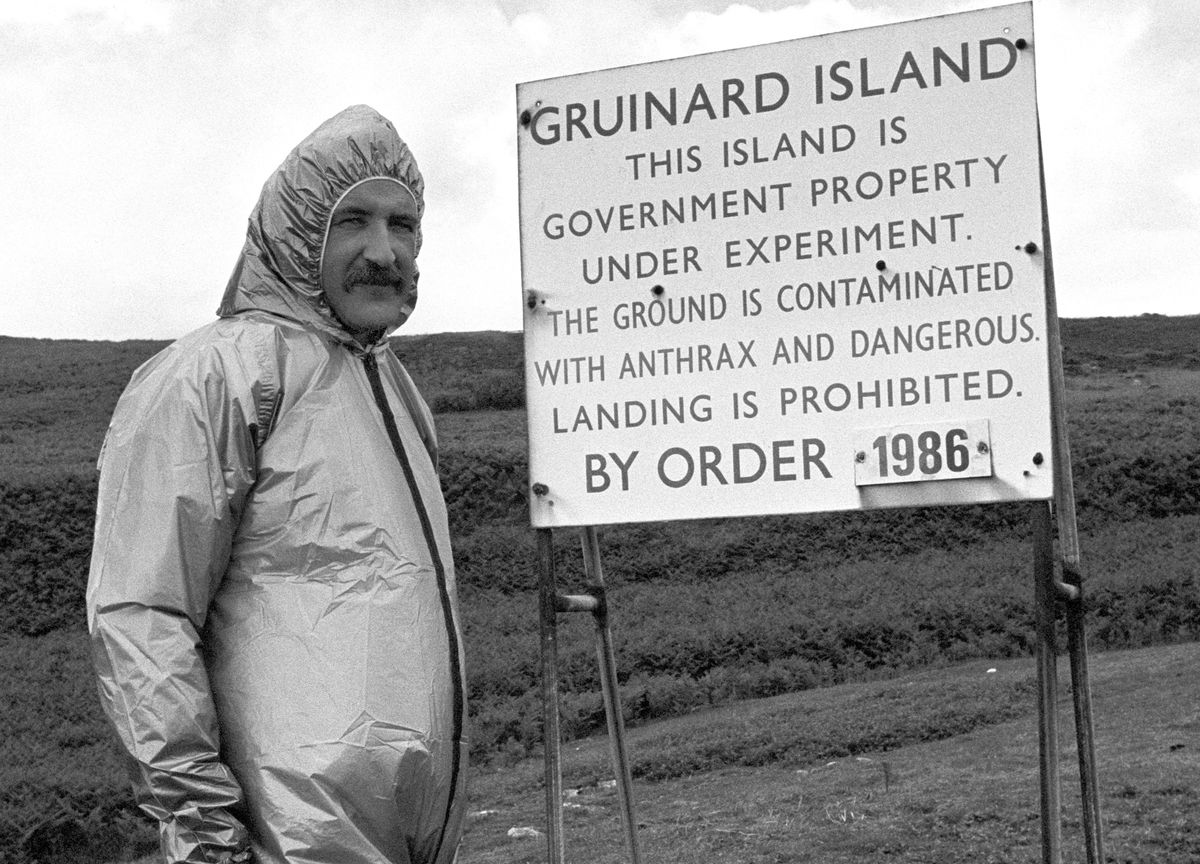 Wyspa Gruinard przez wiele dziesięcioleci pozostała skażona 