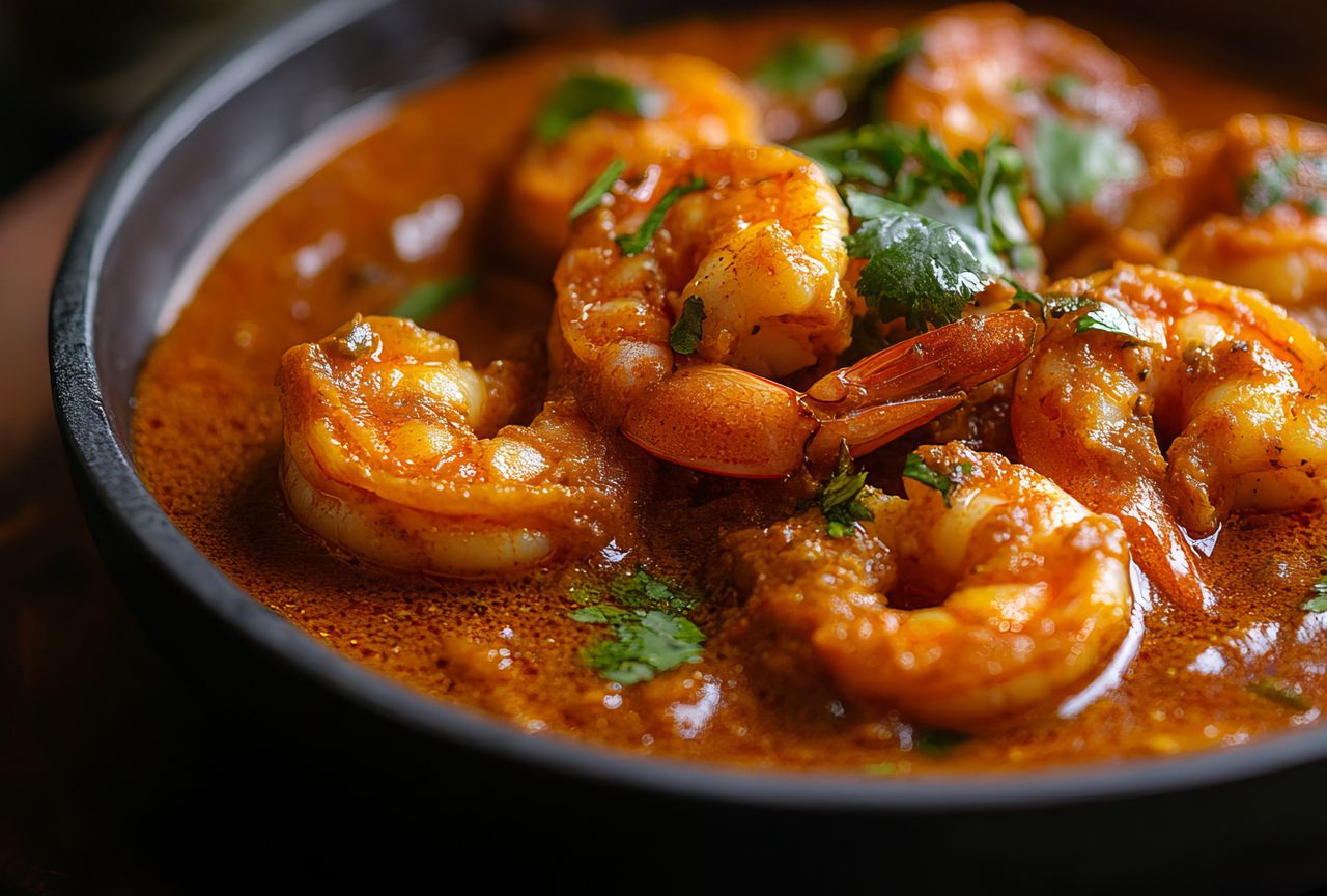 Masz ochotę na coś wyjątkowego? To krewetkowe curry z ryżem zrobisz w 15 minut